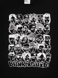 Image 2 of Faces Tee Black
