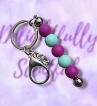 Purple & Mint Bar Keychain (Unscented)