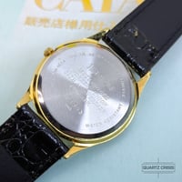 Image 4 of 1996 Seiko "Isuzu Motors" Commemorative Gold Quartz Dress Watch (Y136-6C90)