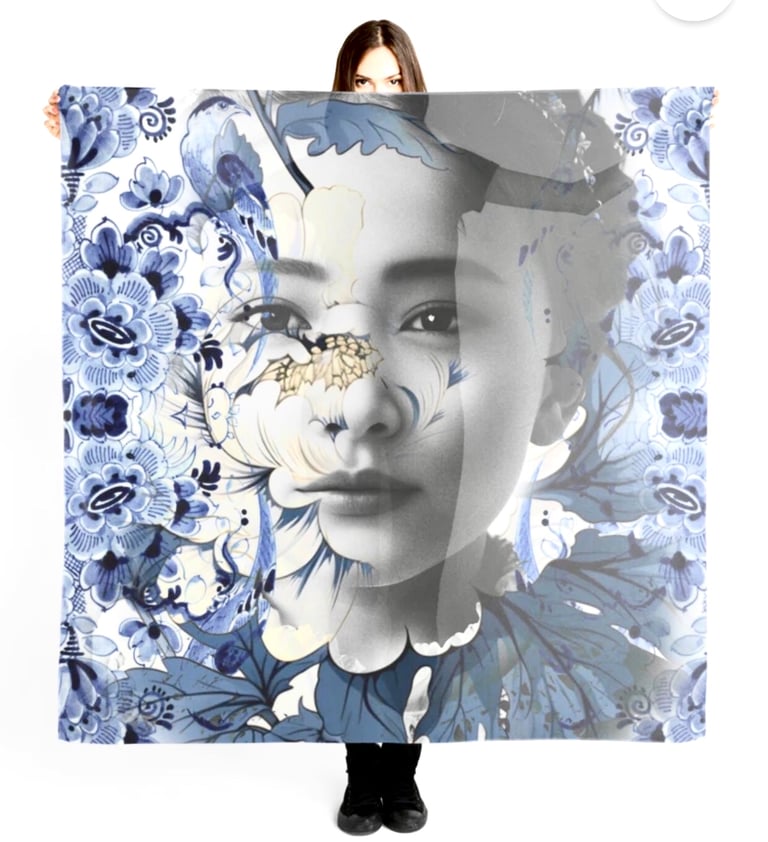 Kinds of Blue limited edition scarf