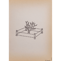 2003, feutre sur papier, 20 x 14 cm.. 