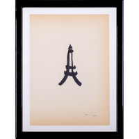 Sans titre, 2003, feutre sur papier, 25 x 19,4 cm. encadré