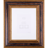 2007, Feutre sur papier, 38 x 32,4 cm. encadré