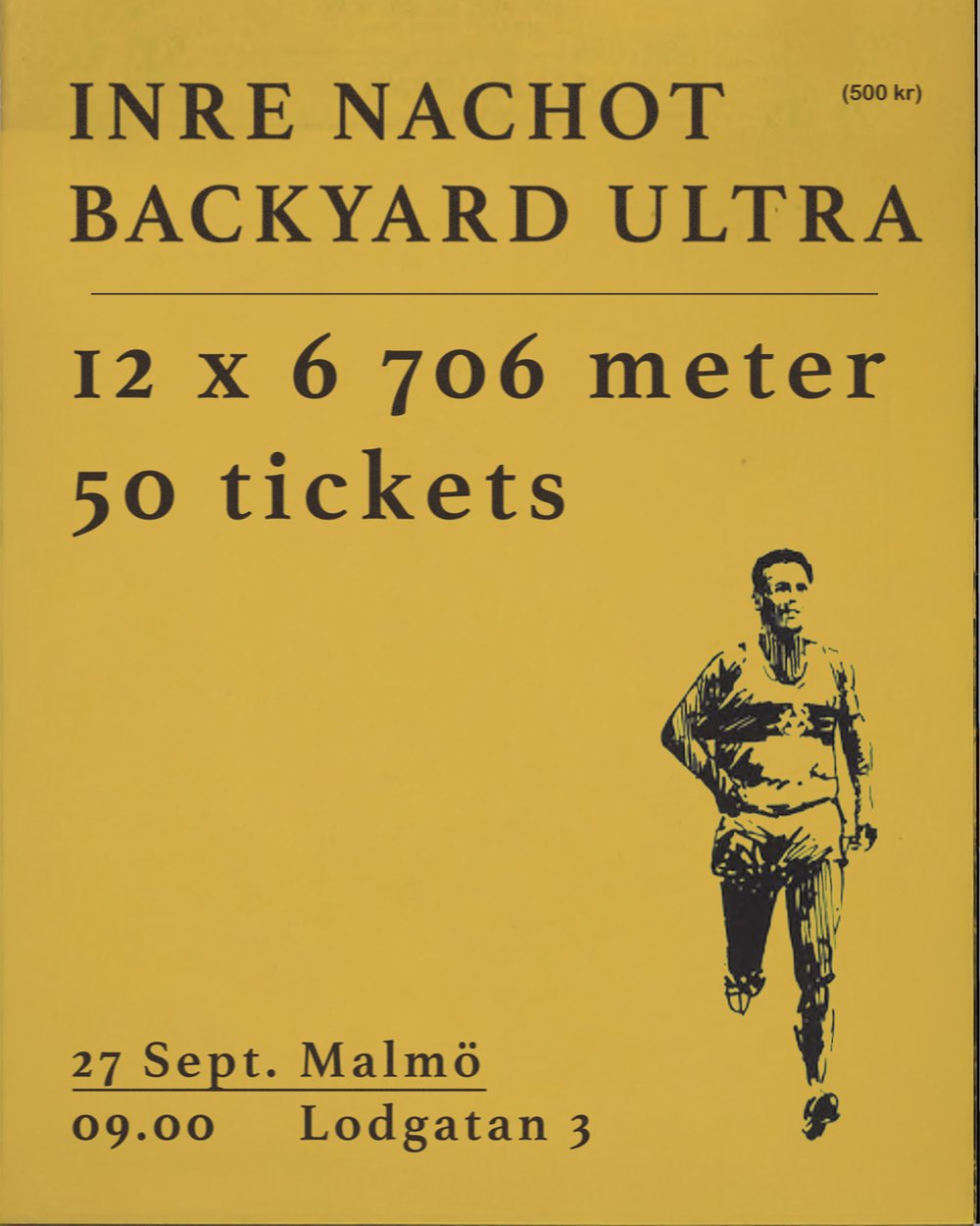 Inre Nachot Backyard Ultra 2025 - Bib