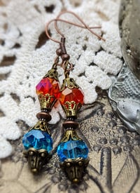 Image 1 of A Bit Baroque Bead Drop Earrings (BB0013)