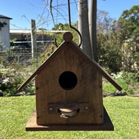 Decorative, Rustic Timber Hanging Birdhouse