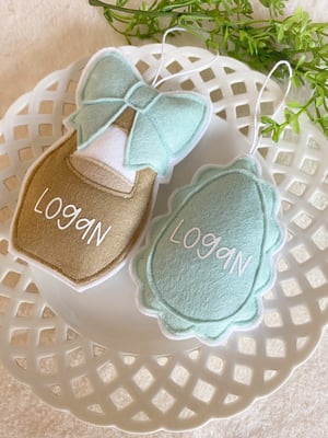 Image of Personalised Pastel Easter Egg decoration