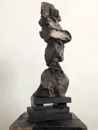 Image 2 of sculpture wood and concrete