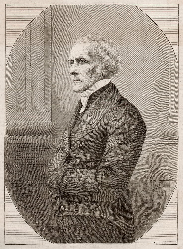 Image of Félix Nadar: portrait of François Guizot, ca. 1865