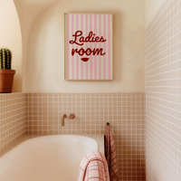 Image 2 of Ladies Room Print