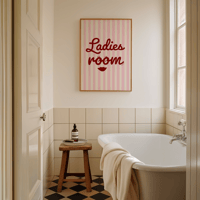 Image 3 of Ladies Room Print