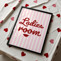 Image 4 of Ladies Room Print
