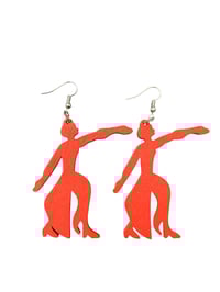 Lightweight Bamboo Fortitude Earrings 
