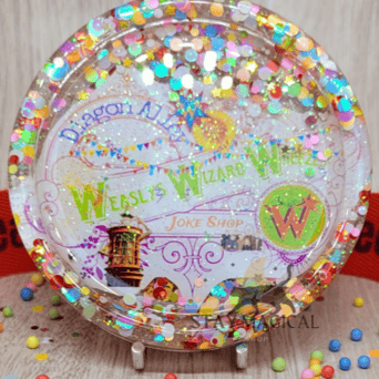 Image of Weasley's Wizard Wheezes Magical Coaster