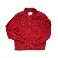 Image 3 of Veste en jean - Fleurs