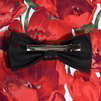 Image 3 of Black Hair Bow