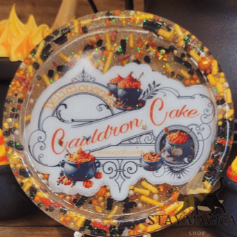 Image of Cauldron Cake Magical Coaster
