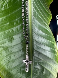 Image 3 of Reliquary Crucifix Rosary 