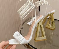 Image 5 of Gladiator Peep Toe Sandals