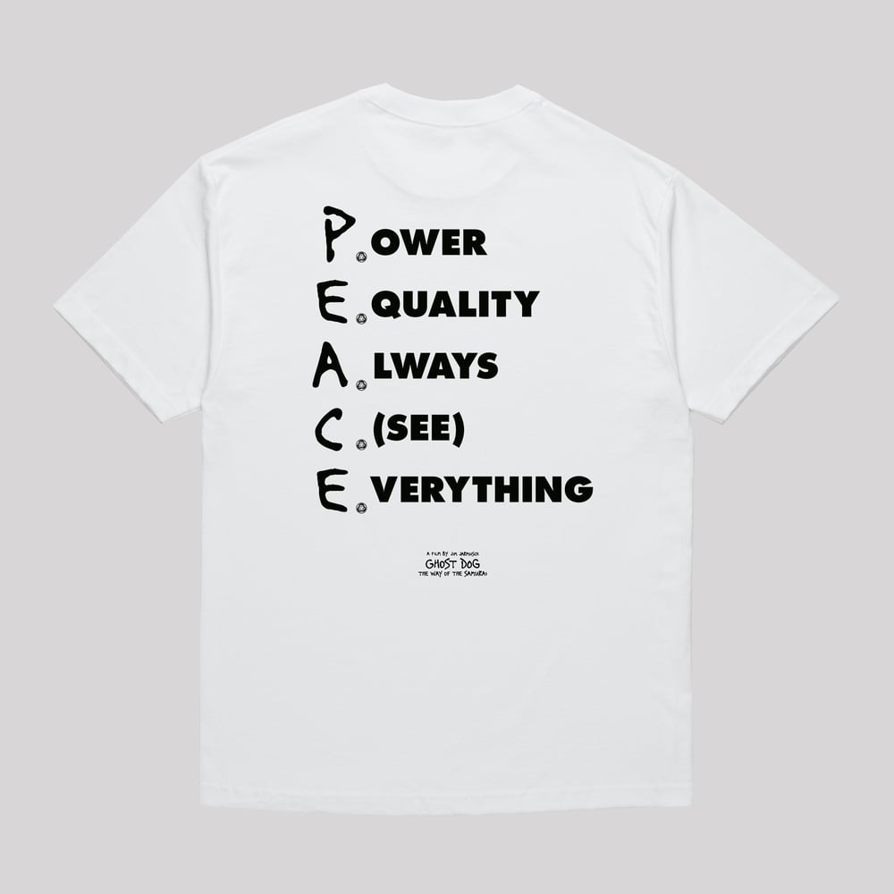 Image of Skate Muzik / Ghost Dog DOG tee (White)