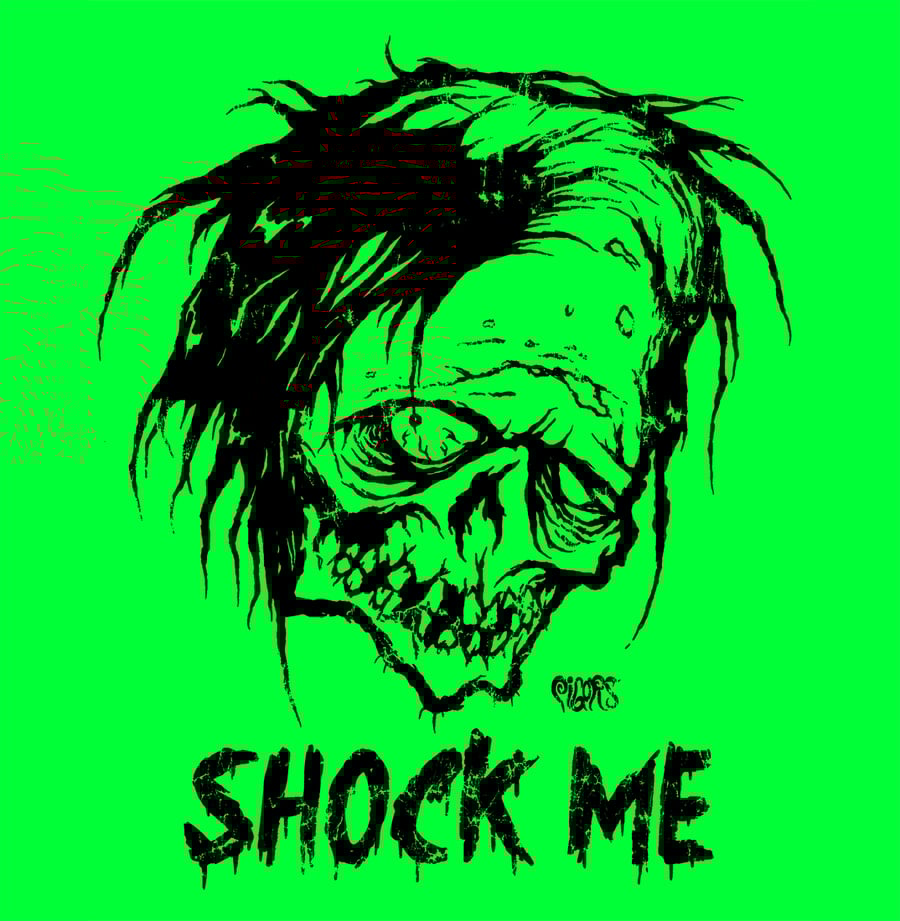 Image of  SHOCK ME Toxic green Mens shirt-  few left