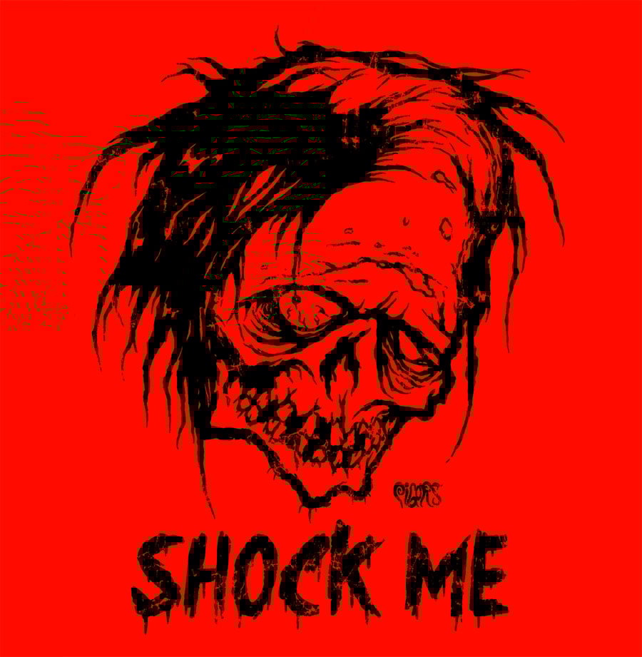 Image of SHOCK ME red  Mens shirt- few left