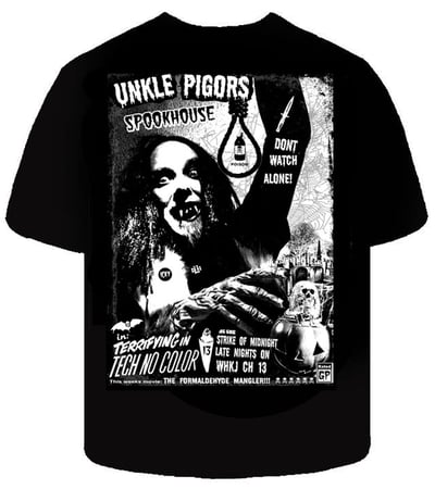 Image of  UNKLE PIGORS SPOOKHOUSE Mens shirt-  few left 