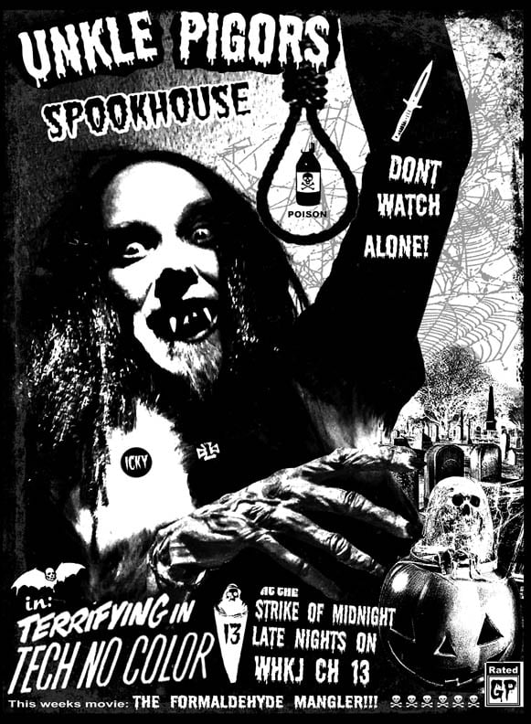 Image of  UNKLE PIGORS SPOOKHOUSE Mens shirt-  few left 