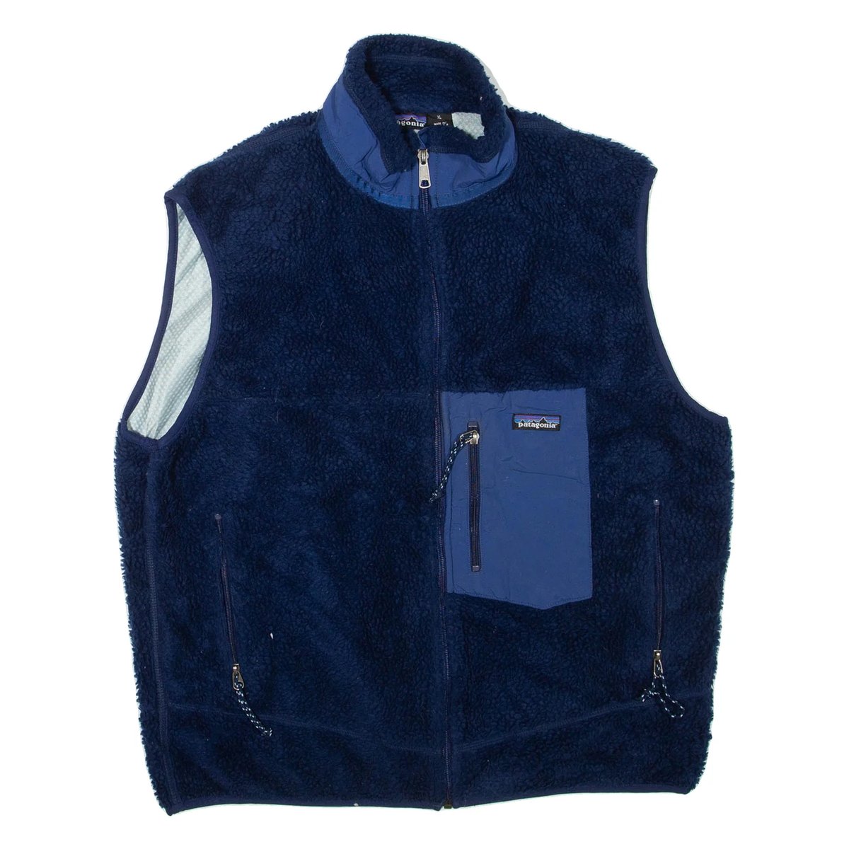 Vintage 90s Patagonia Retro X Vest - Navy | WAY OUT CACHE