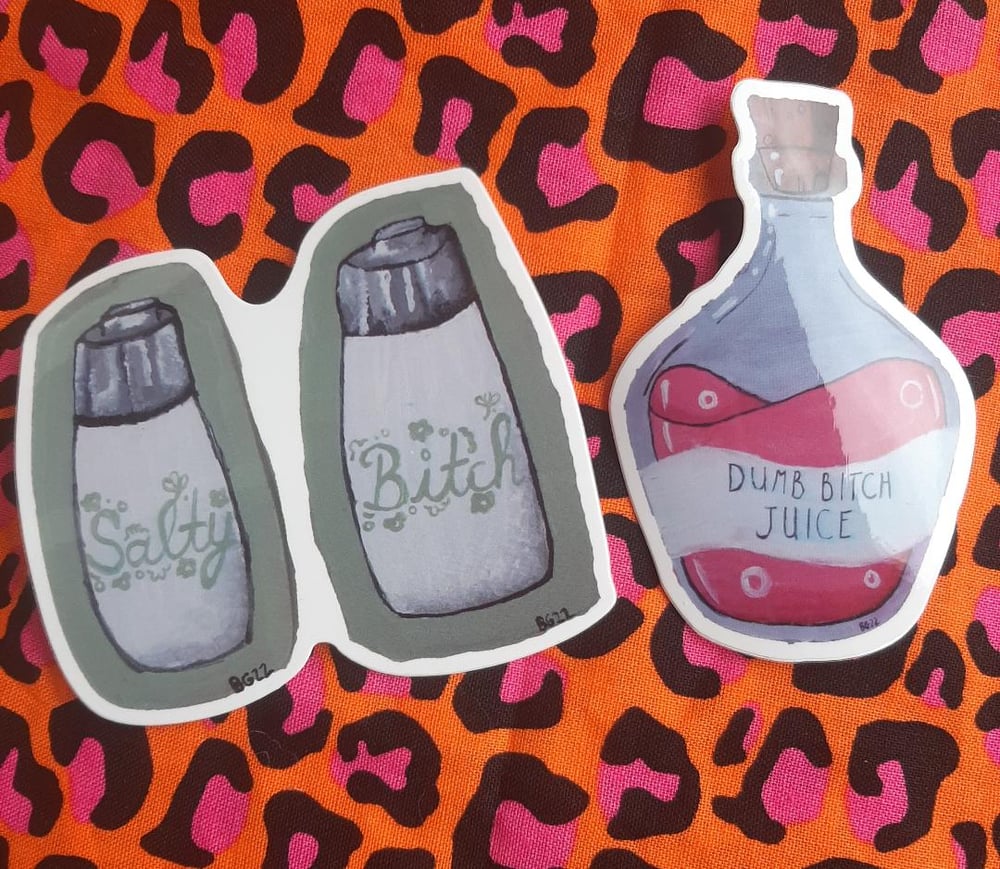 Image of Salty B/DBJ Stickers 