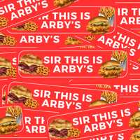 Image 1 of SIR THIS IS ARBY'S BUMPER STICKER PACK 