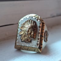Image 1 of Tombstone Chief Ring, c. 1940s
