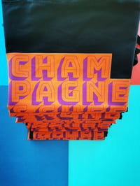 Image 2 of CHAMPAGNE & CHEETOS TOTEBAG COTTON
