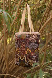 Image 1 of TOTE BAG - Sac à Projets "Fleurs Asiatiques"