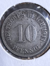 Image 3 of Germany 1914-F - 10 Pfennig