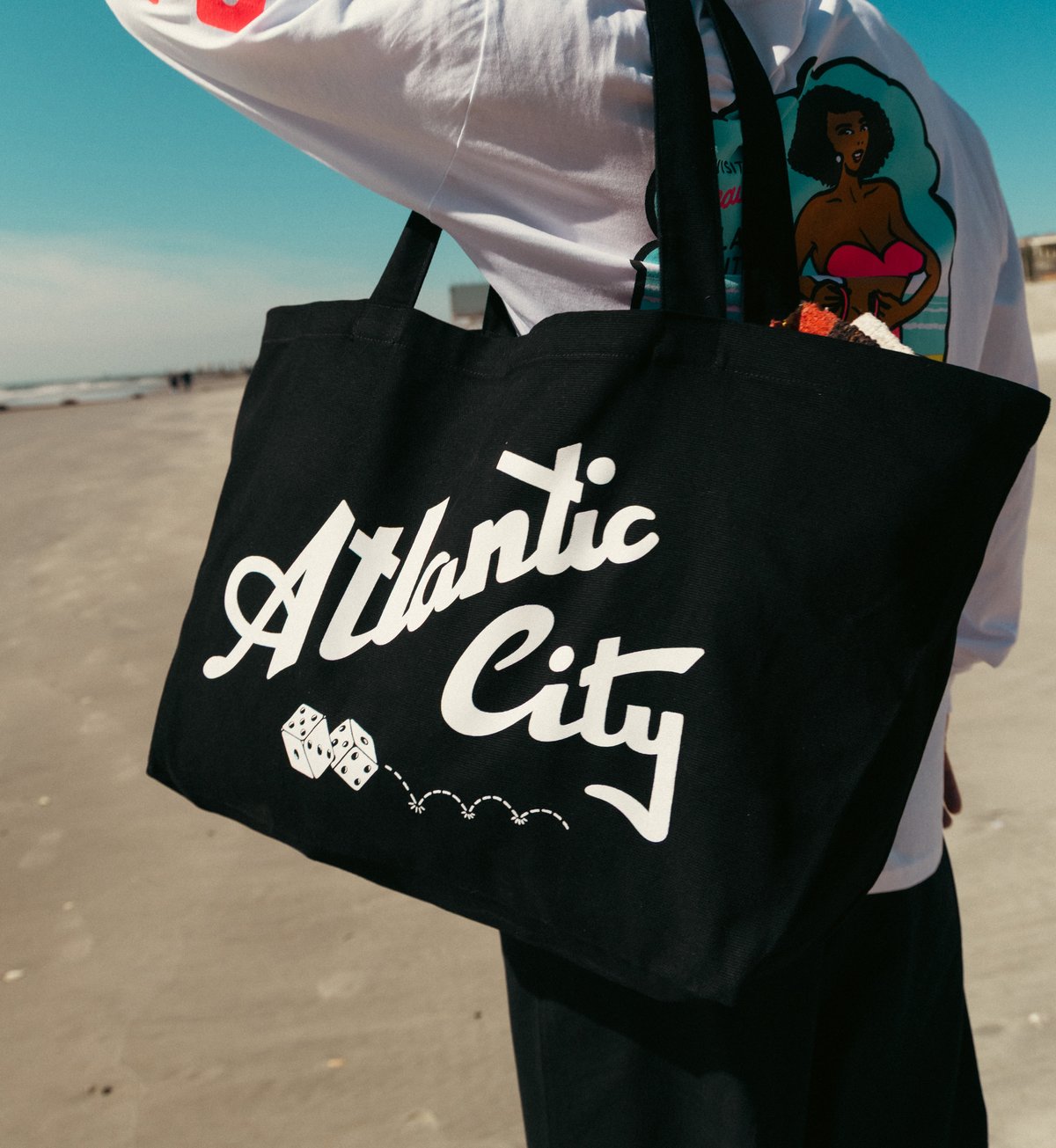 Image of Atlantic City Beach Tote