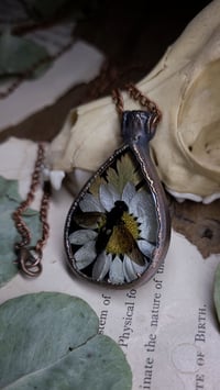 Image 5 of Wasp and Daisy Pendant