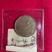 Image 2 of Canada 1987 - 1 Dollar