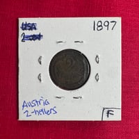 Image 1 of Austria 1897 - 2 Hellers F