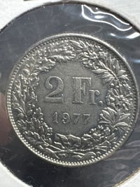 Image 4 of Switzerland 1977 - 2 francs