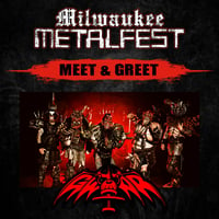 GWAR MEET & GREET SUN. MAY 18TH AT MILWAUKEE METAL FEST