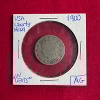 Image 1 of USA Liberty Nickel w/ "CENTS"
