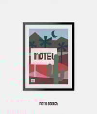 Motel Original Collage Artwork