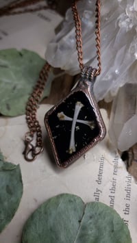 Image 3 of Bone Cross Diamond Pendant