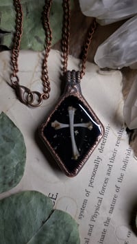 Image 1 of Bone Cross Diamond Pendant
