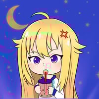 Image 2 of Nokotan Boba Chibi Stickers