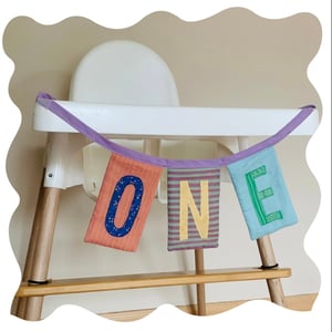 Image of Letter Banner Pattern & Instruction Guide