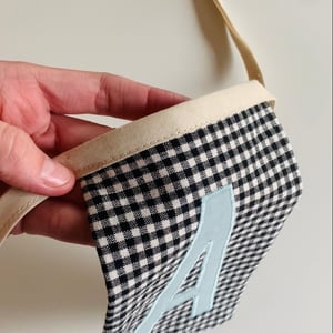 Image of Letter Banner Pattern & Instruction Guide