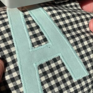Image of Letter Banner Pattern & Instruction Guide