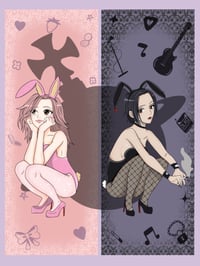 Nana Bunny Girl Print